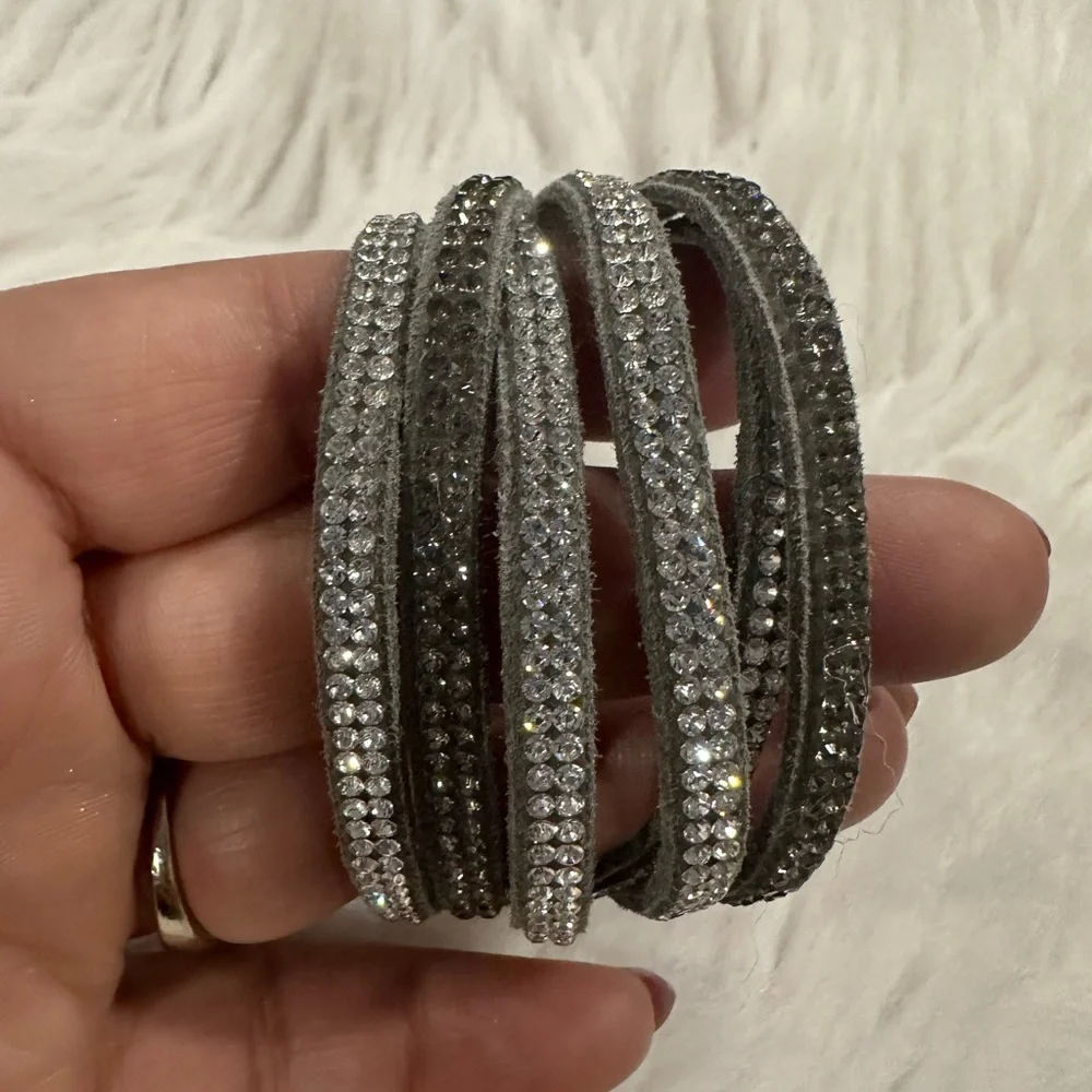 Rhinestone Wrap Bracelet